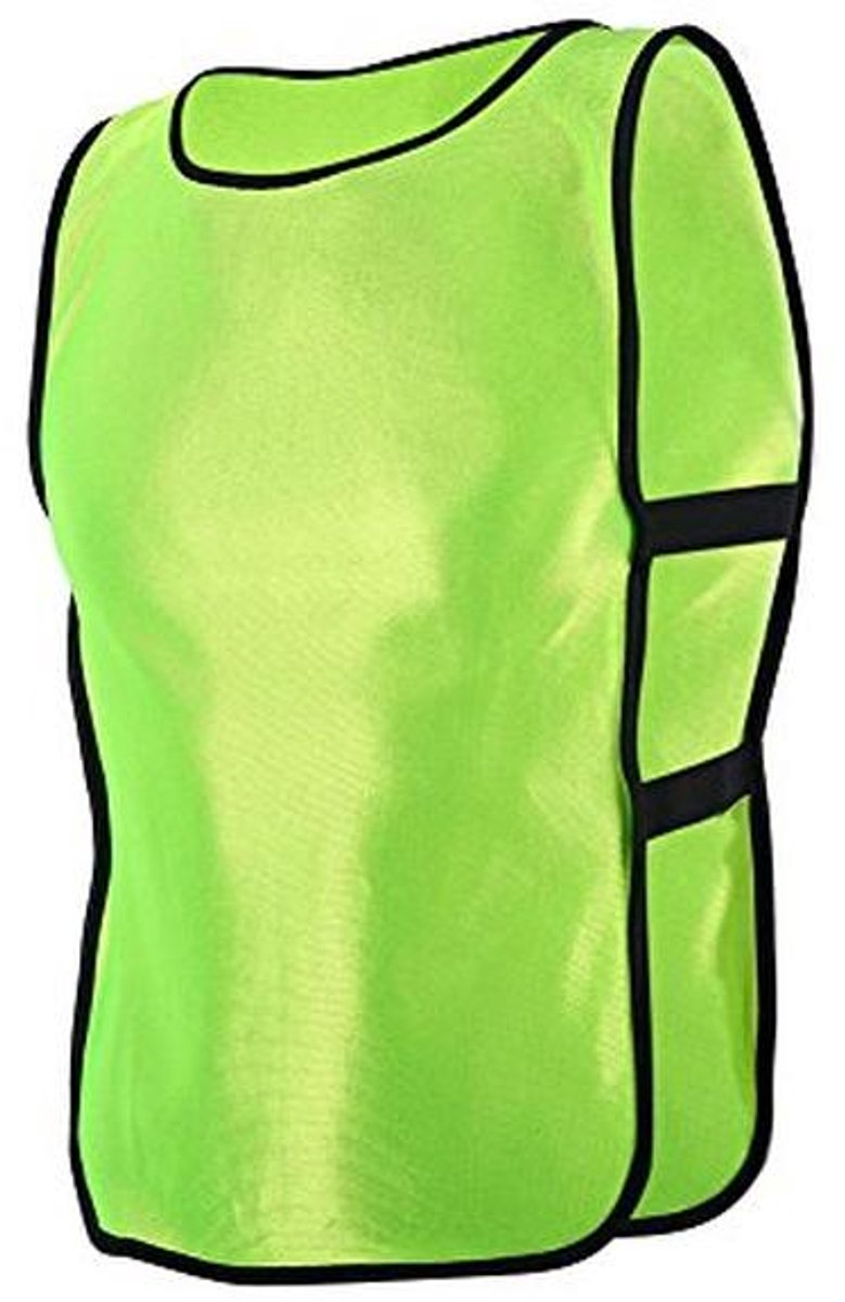 Lichaam Training Borden Markering Shirts Set voor Kinderen en Volwassenen - Fluorescerend Groen