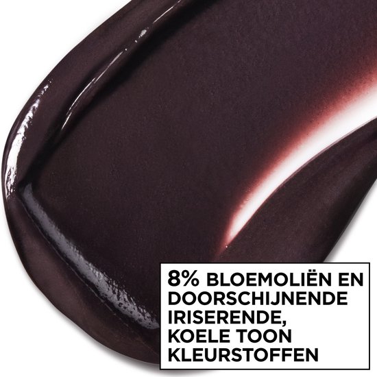 Garnier Olia Gloss haarmasker in Expensive Brunette, met 8% bloemoliën.