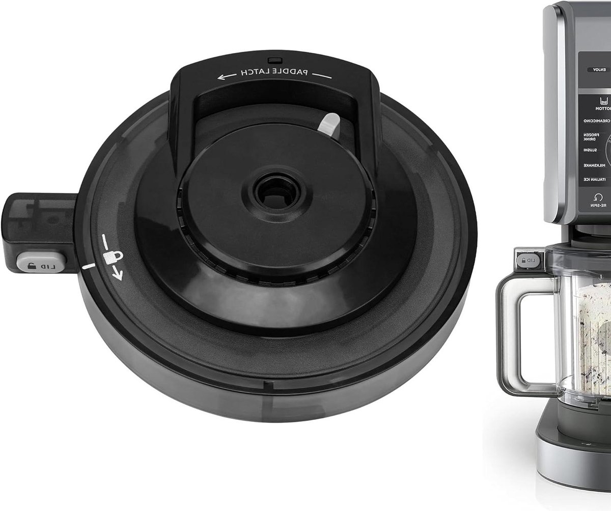 Allecto- Vervangende blenderdeksel - Compatibel - Ninja-componenten - Model NC501 - Zwart.