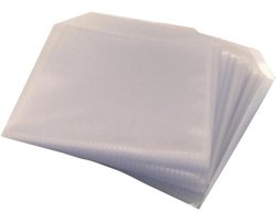 Allecto- Opslagmappen voor papier - Archiefopslag - Robuust - A4-formaat - Duurzaam - Geschikt voor kantoor - Blauw - 100 stuks.