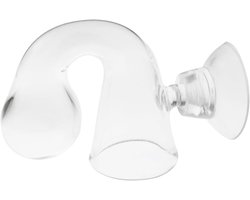longziming -CO2-Tester voor Aquarium - Co₂ Drop Checker - Glas Aquarium Accessoire - Voor Beplantte Aquaria Met Tropische Vissen En Co₂-Afhankelijke Planten - 1 Stuk - Transparant
