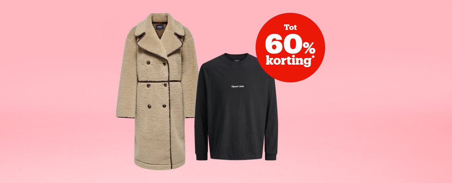 Tot 60% korting