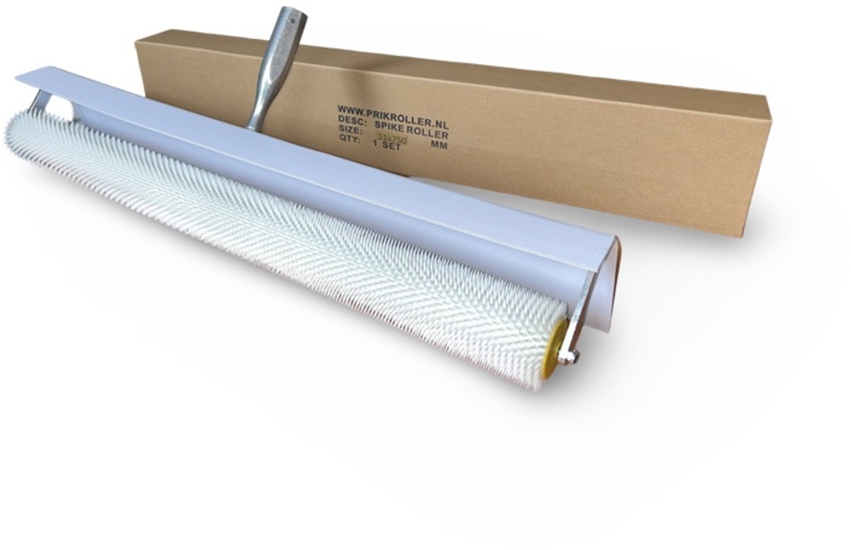 Prikroller - Ontluchtingsroller - 75cm - 11mm - met spatkap