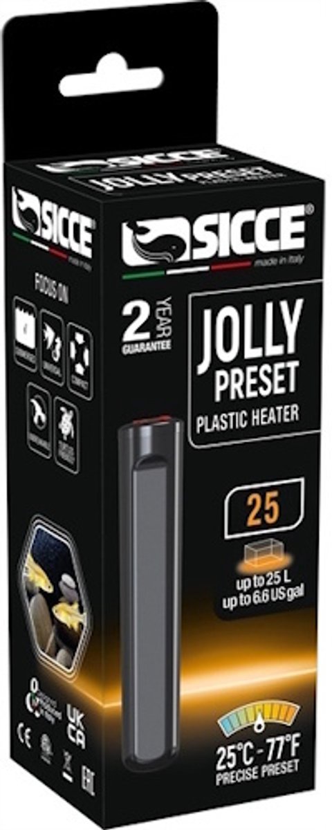 Sicce Jolly Preset 25 Heater 25W