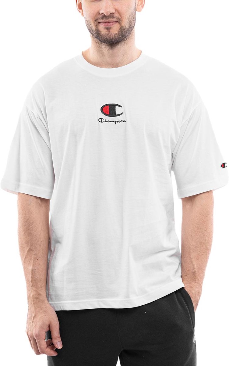 Champion Sportshirt Heren - Wit - Polyester
