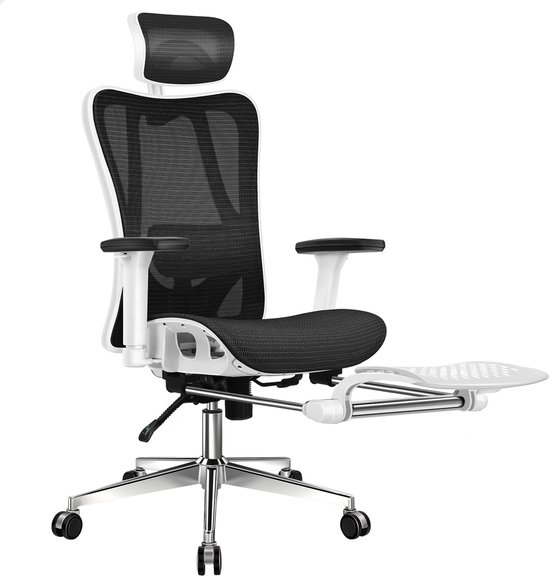 X Rocker Agility ergonomische gamingstoel, bureaustoel, met armleuningen en kantelfunctie, draaibaar en in hoogte verstelbaar, blauw/zwart