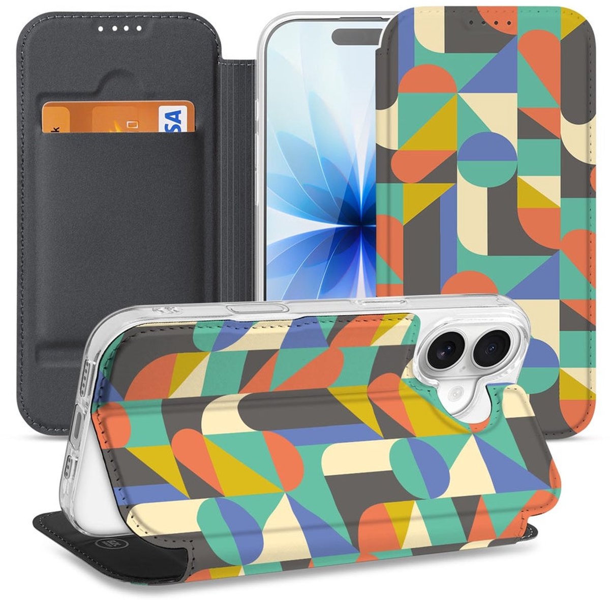 Apple iPhone 17 Book Cover Funky Retro