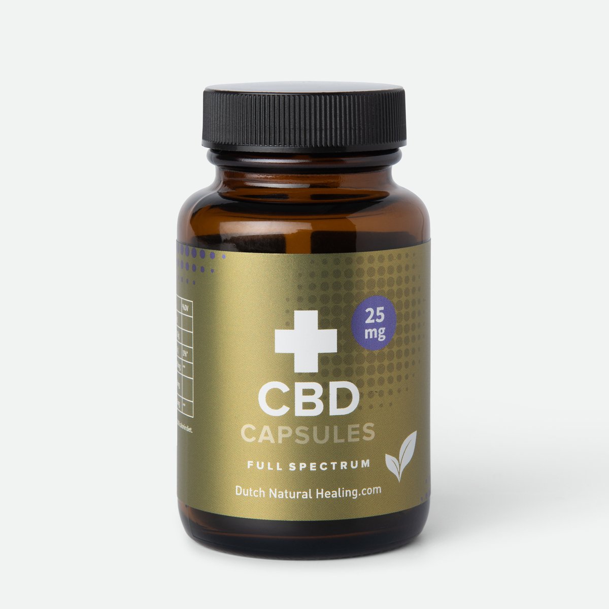 CBD Capsules 60 Stuks - 100% Full Spectrum Hennepextract - Onafhankelijk Getest - CBD Supplementen - 25mg CBD per Capsule