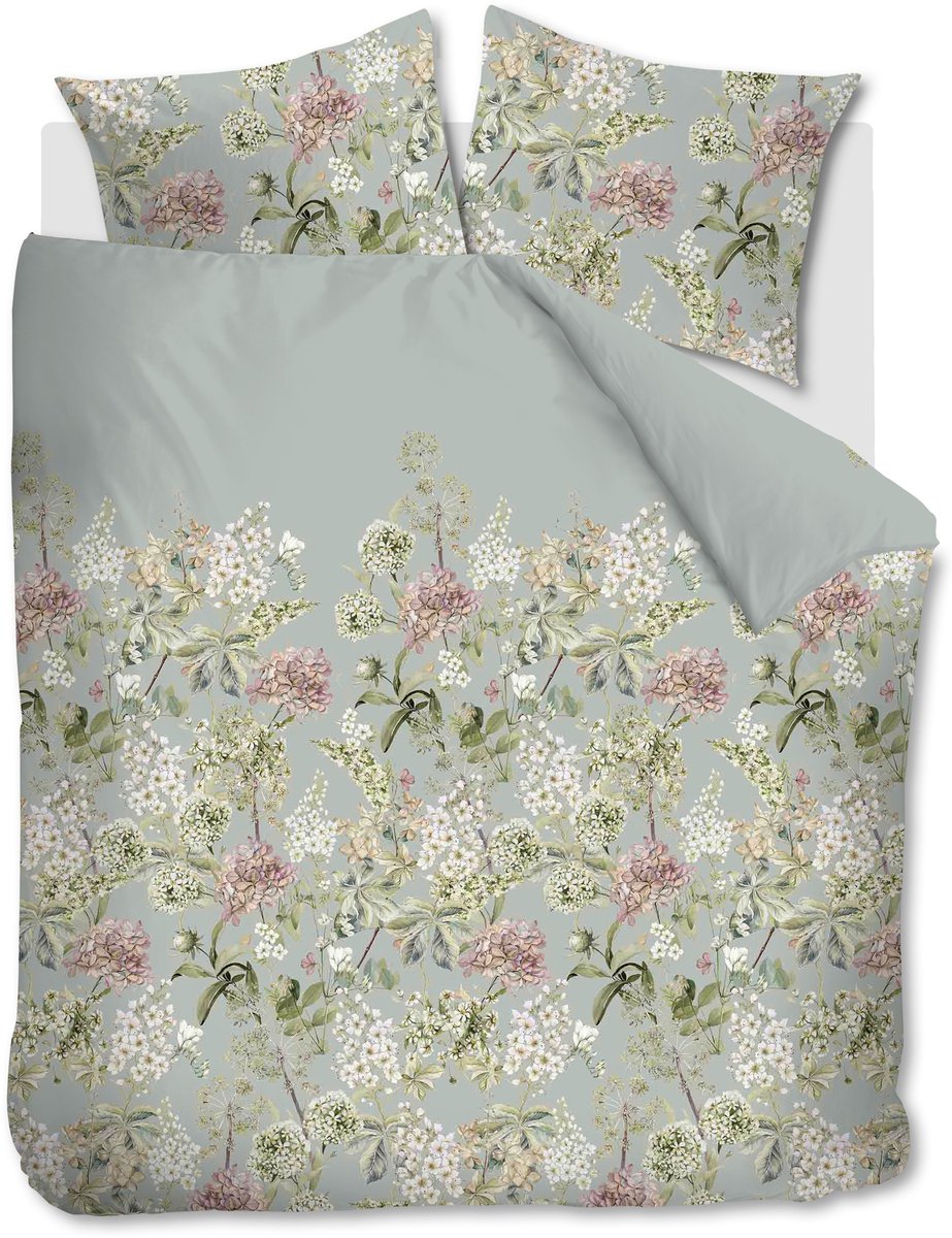 Ariadne at Home Corsage dekbedovertrek - Lits-Jumeaux - 240 x 200/220 cm - Groen