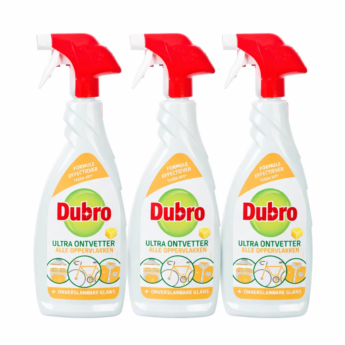 Dubro ontvetter hygiene 3 x  650 ml