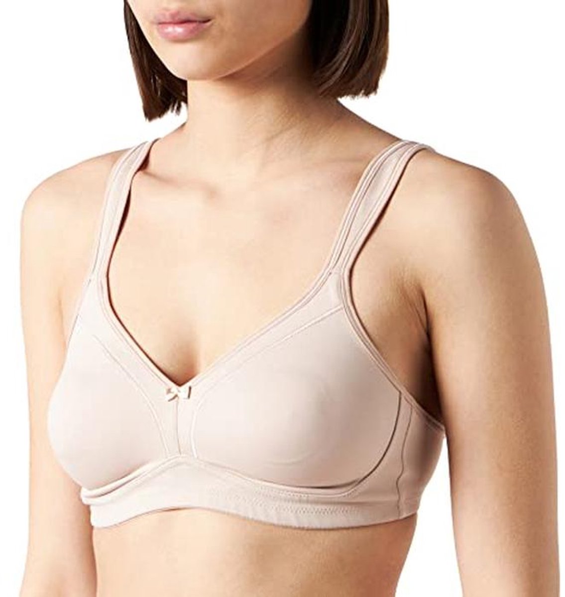 Comfortabele Beugelloze BH voor Dames - Cappuccino