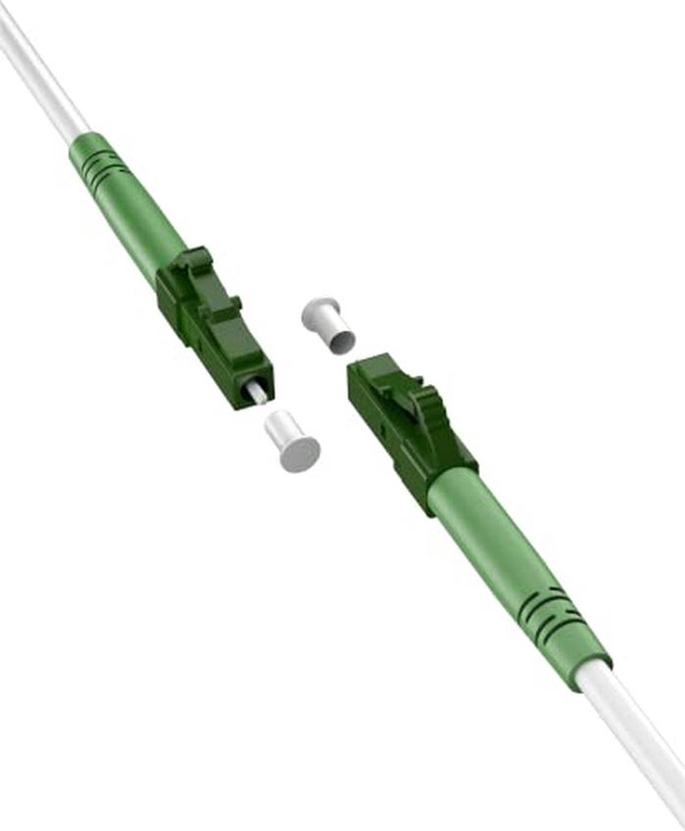 Glasvezelkabel 15 meter Single-mode (OS2) LC-APC Mannen naar Mannen