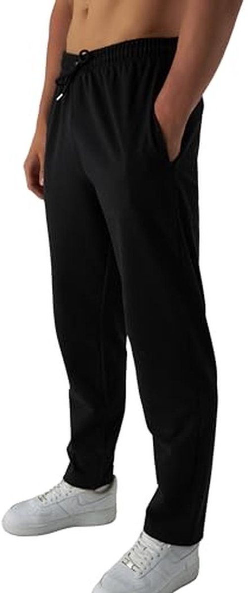 Joggingbroek voor heren - Zwart - XXL - Comfortabel en veelzijdig