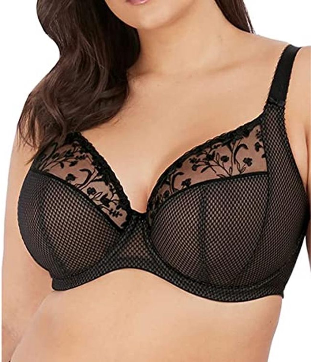 Geborduurde beugelbeha voor dames, 85G, Sexy en comfortabel