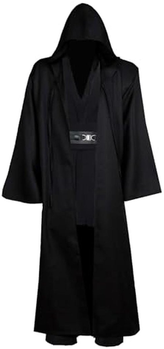 Heren Tuniek Kostuum met Capuchon - Volledige Set voor Halloween Cosplay