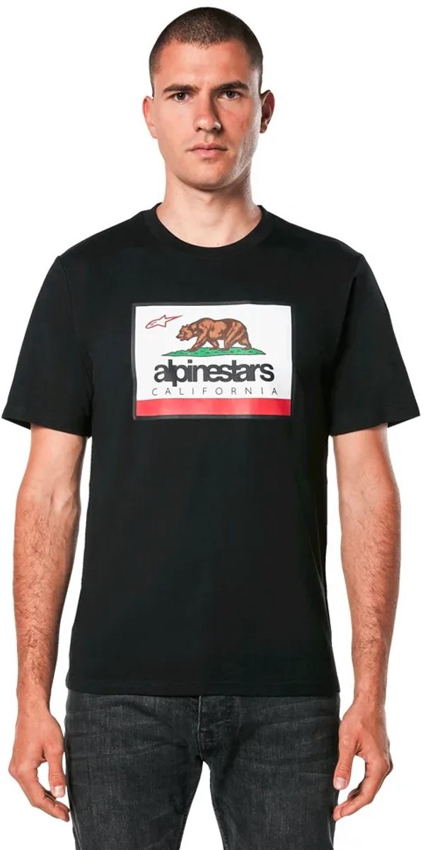 Alpinestars Cali 2.0 T-shirt Met Korte Mouwen Zwart XL Man