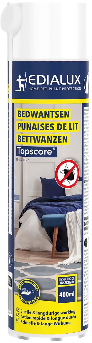 Edialux – Bedwansten spray - Bedwansten bestrijdsmiddel – 400ml