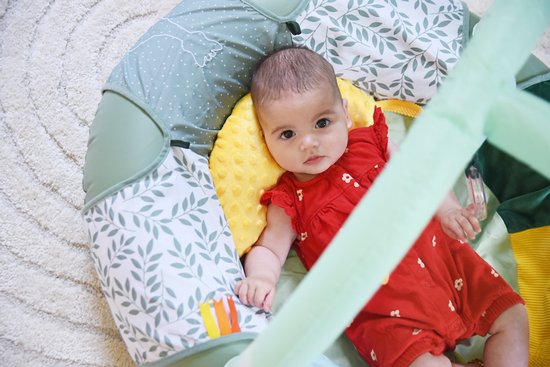 Sophie de Giraf Cocoon’aire - Opblaasbare babygym en Speelplek met Boog, Zacht & Comfortabel, Stimuleert Zintuigen en Motoriek voor Baby’s vanaf 0+ maanden van Sophie de Giraf. — afbeelding 3
