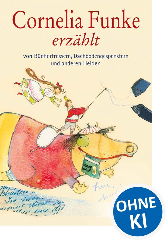 Cornelia Funke erzählt von Bücherfressern, Dachbodengespen ... - cover