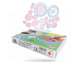 My Green Deal - Spirograph / Spirograaf voor Kinderen klein - Spirograph Design Set - Tekenset