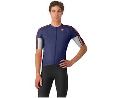 Castelli Entrata 6 Korte Mouw Wielertrui Blauw XL Man