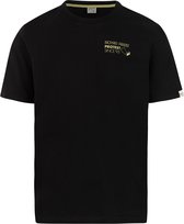 Protest PRTHepple - T-shirt Heren - Korte mouwen - Ronde hals - Normale pasvorm - Zwart