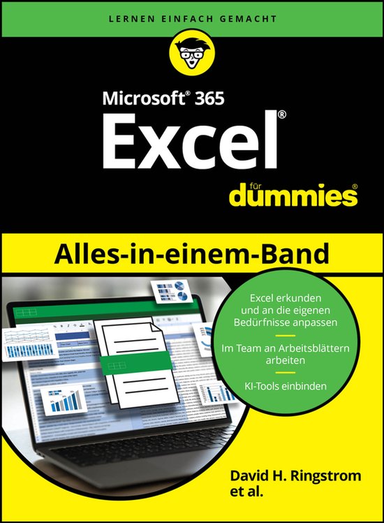 Für Dummies- Microsoft 365 Excel Alles-in-einem-Band für D ... - cover