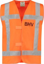 Tricorp Veiligheidsvest RWS BHV 453016 Fluor Oranje - Maat 3XL / 4XL