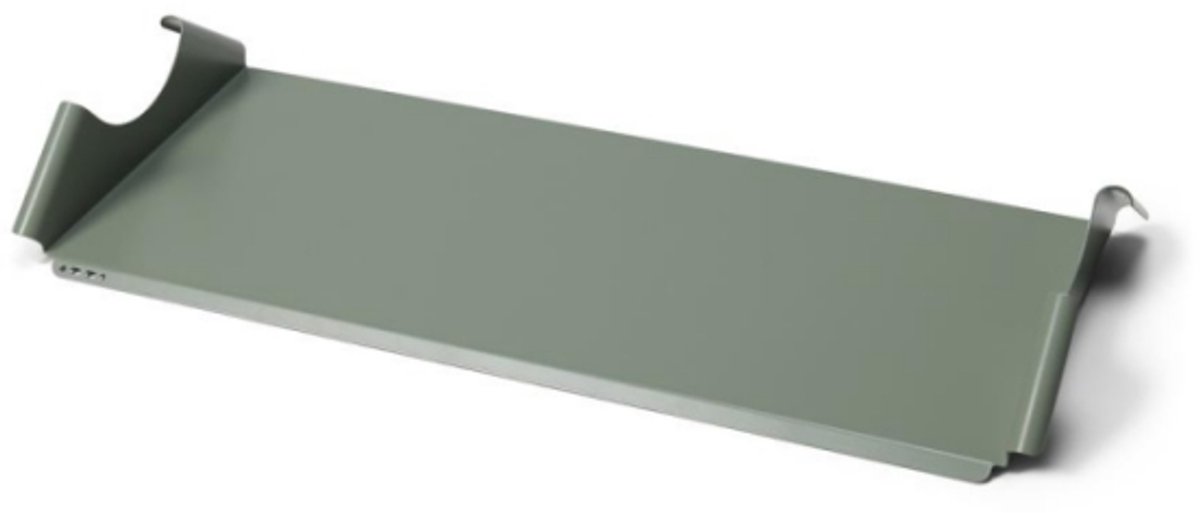 Pedestal Moon Tray Shelf - Plank Accessoire Mossy Green