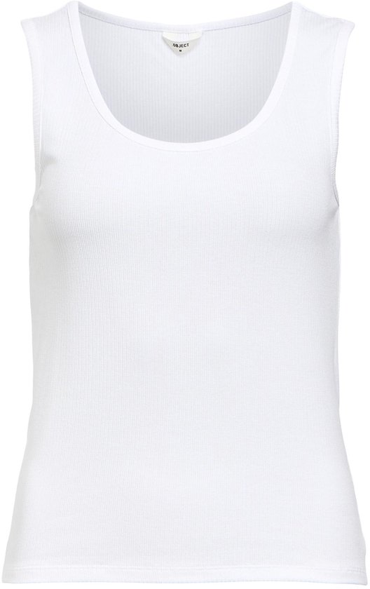 Débardeur Object Top Objjamie S/L Sli Noos 23045692 White Femme Taille - XL