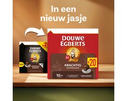 Douwe Egberts Espresso Krachtig Koffiecups - Intensiteit 10/12 - 10 x 20 capsules
