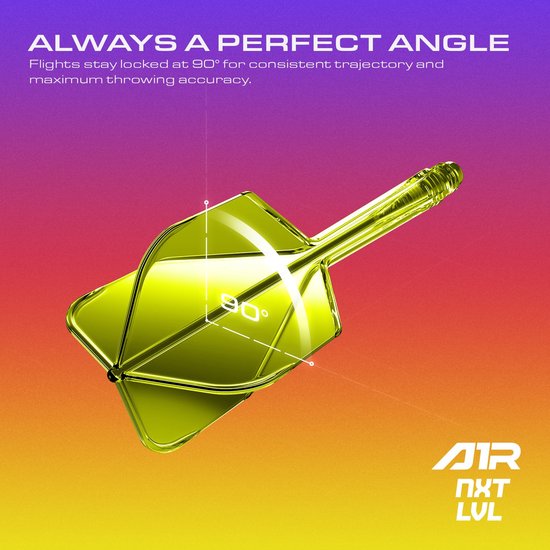 GOAT Air Neon Yellow NO6 - Dart Flights van GOAT — afbeelding 3