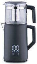 Korkmaz Demmatik | Elektrische theepot - Digitaal touchscreen - 1.7 Liter - Rvs - 1500W - Droogkookbeveiliging