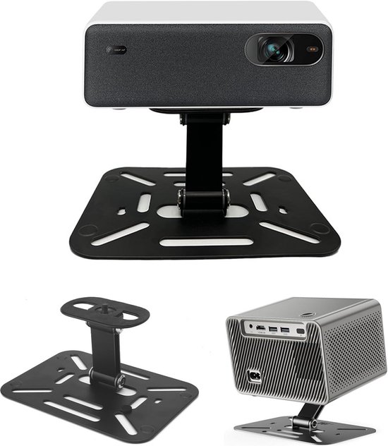 Universele beamer standaard zwart 360° draaibaar projector statief plafond muur vloer montage