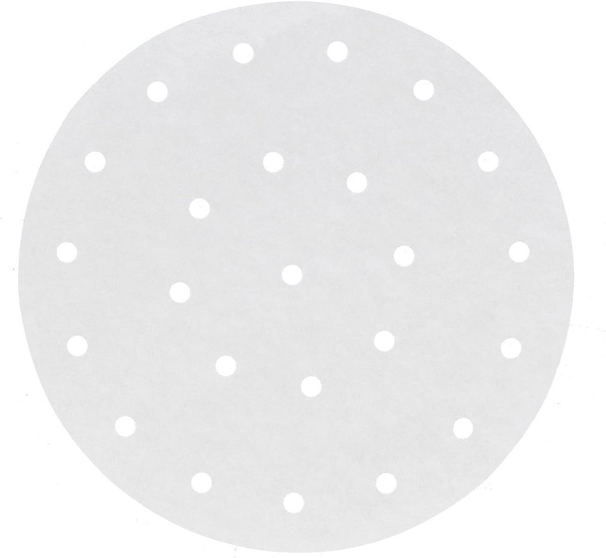 100x Rond Bakpapier voor Airfryer en Stoompan - Anti-aanbak & Hittebestendig - 18 cm
