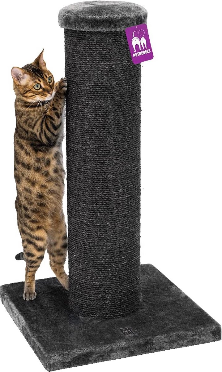 XXL Krabpaal voor Grote Katten met Dikke Stammen en Lang Krasoppervlak