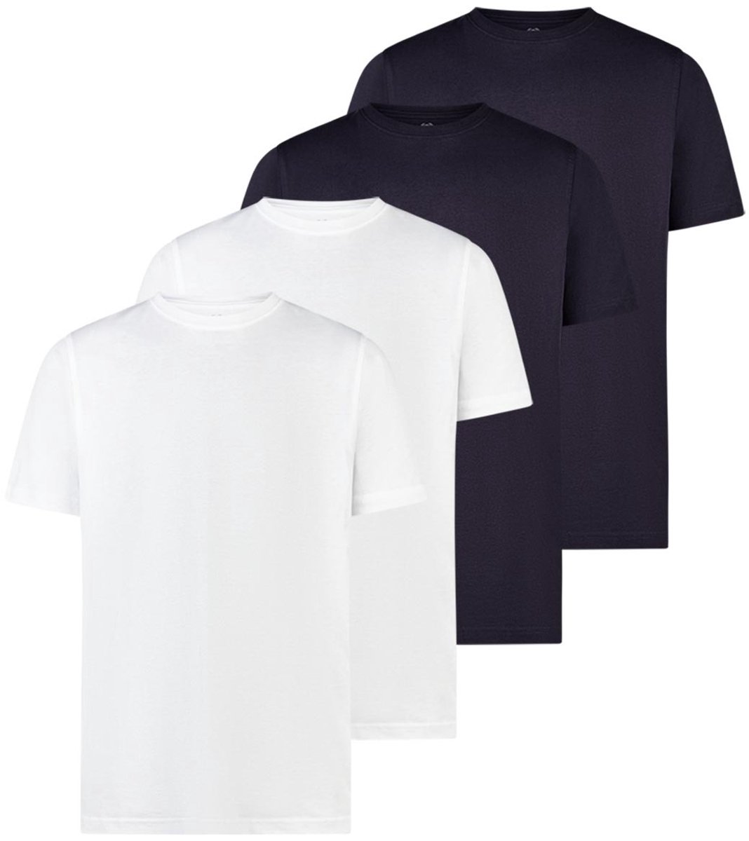 LERROS Heren t-shirt 4 pack Basic