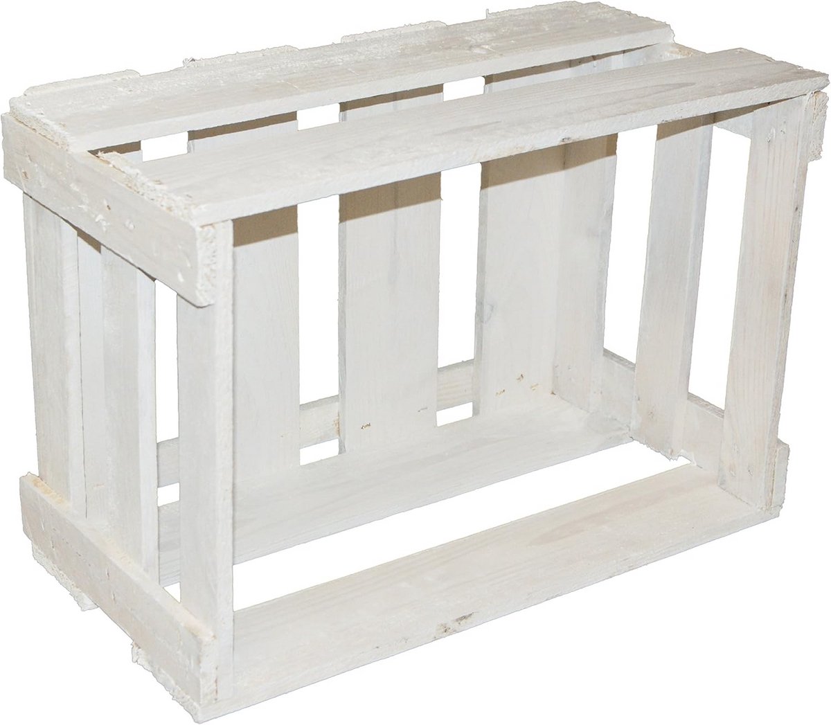 Houten Fruitkist / Wijnkist - Rustiek Decoratie Box - 49x30x28 cm