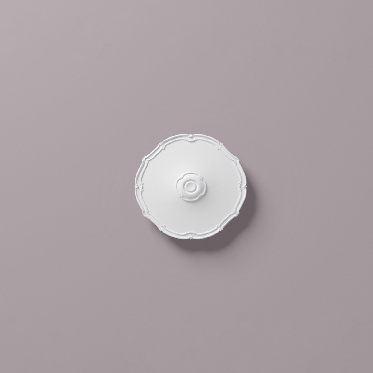 Plafond Rozet NMC R16 ARSTYL Noel Marquet Sierelement tijdeloos klassieke stijl wit diameter 48 cm