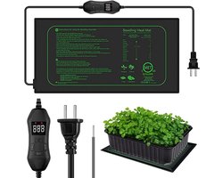 Verwarmingsmat met Thermostaat voor Planten, Terrarium en Zaailingen - 50W