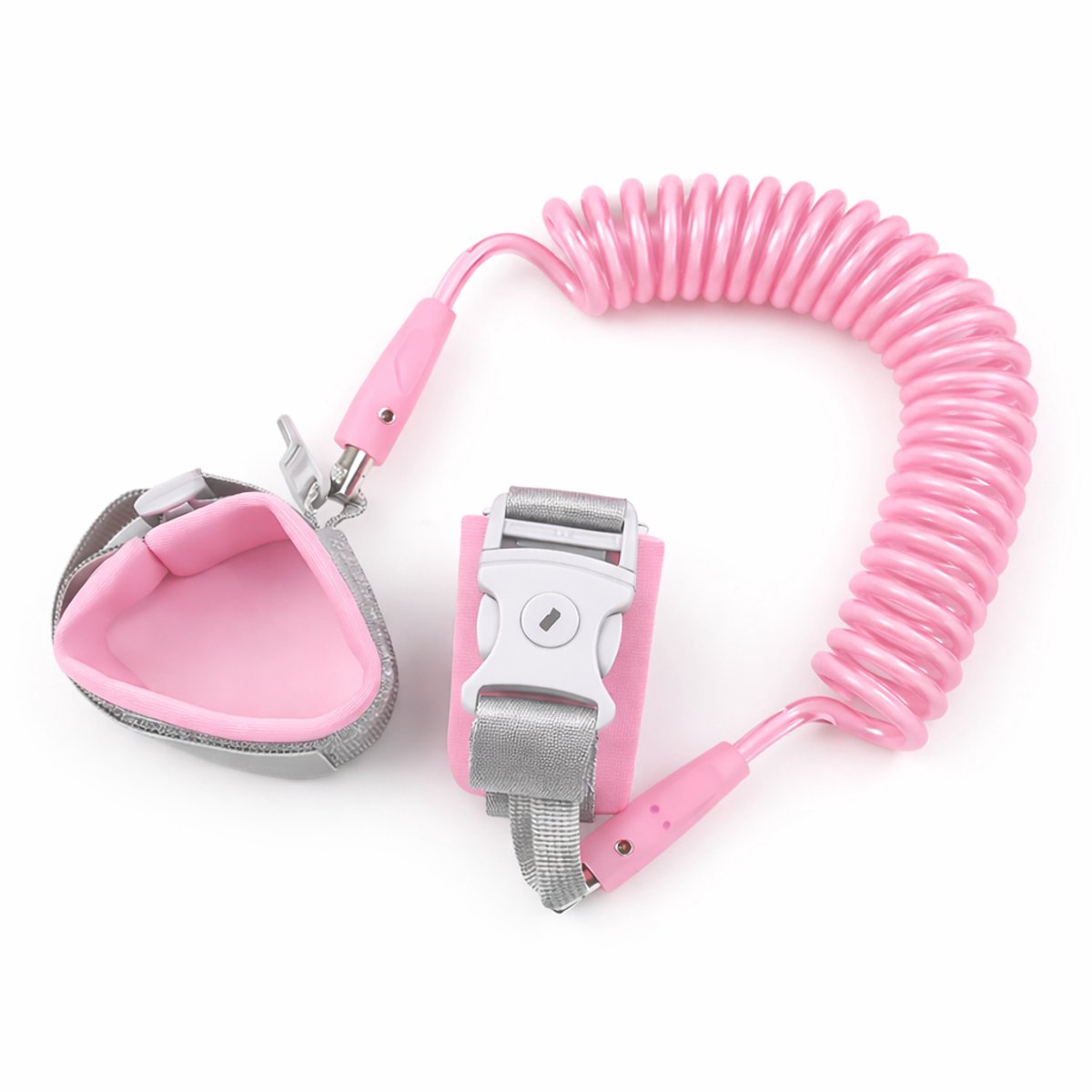 THAR Kinderveiligheidstuigje 2M – Polsband met Slot - Roze