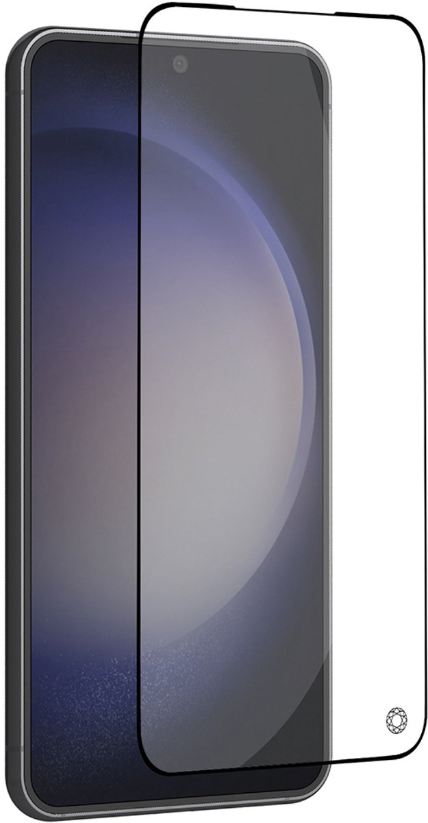 Force Case, getemperd glas beschermende folie Geschikt voor Samsung Galaxy S23 FE / A54 5G Vingerafdrukbestendig, Transparant zwart
