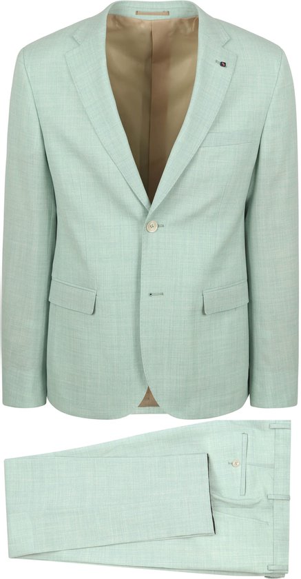 Costume Toulon adapté en laine Surf Green - Taille 48 - Homme