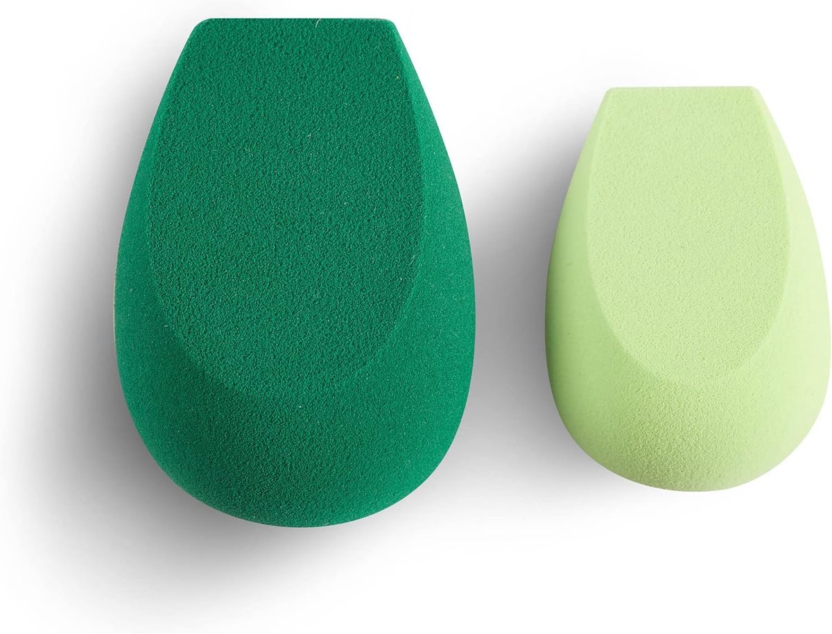 Set van 2 Duurzame Make-up Sponzen voor Vlekkeloze Applicatie