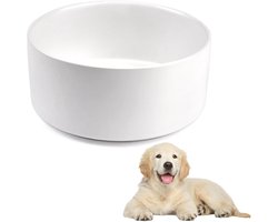 15.5 CM/850 ML Keramische Hondenbak - Antislipbodem - Water en Droogvoer - Snacks voor Huisdieren - Gemakkelijk Schoon te Maken - Voor Kleine en Middelgrote Honden - Duurzaam en Stijlvol - Huisdierbenodigdheden