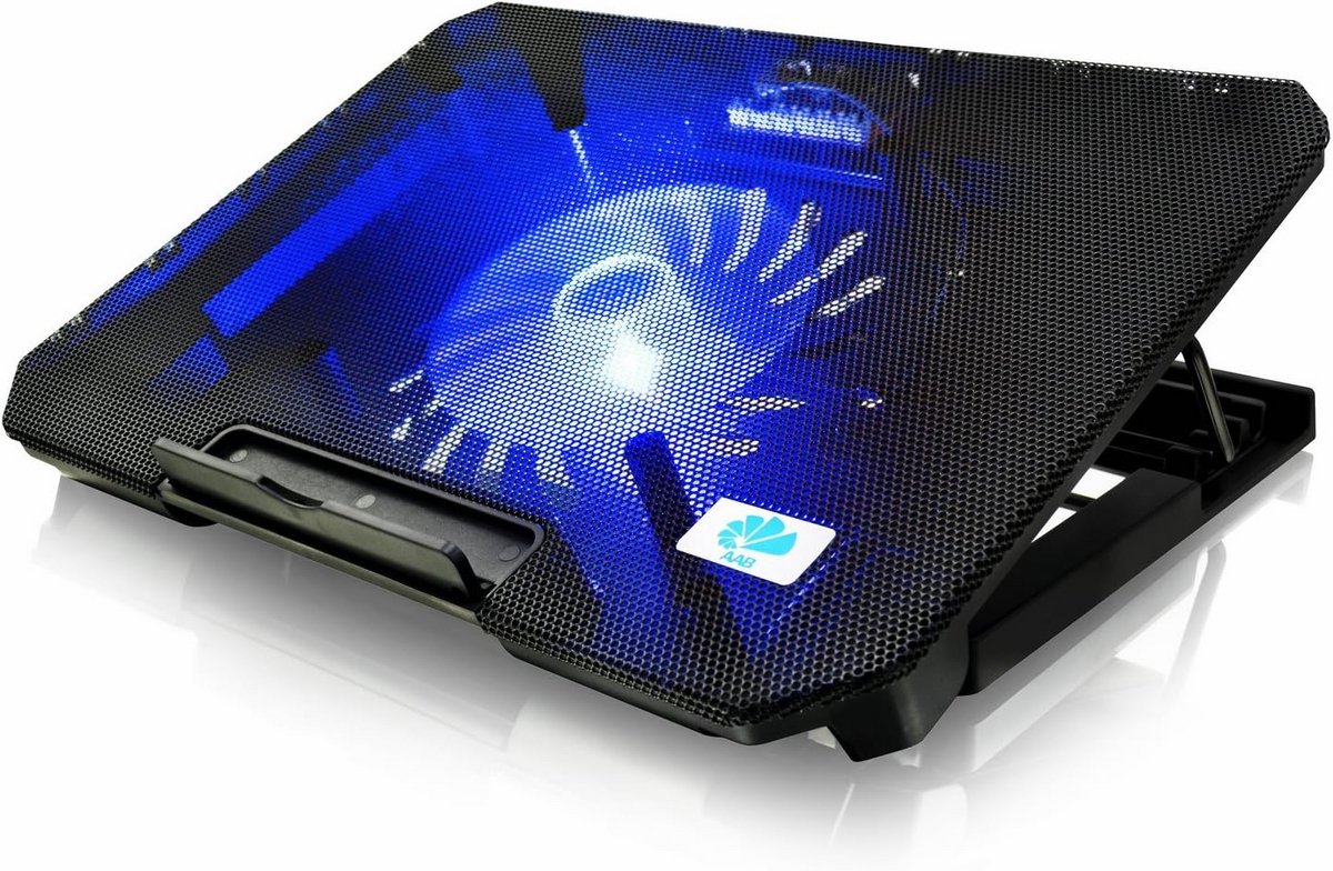 Stil Laptop Koelmat met Grote Ventilator en Verstelbare Hoek