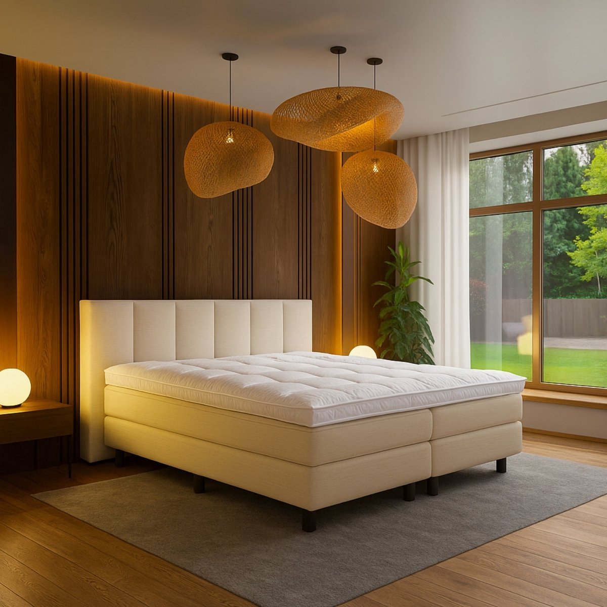 Mörgenn Featherbed Dekmatras - 160x210 cm