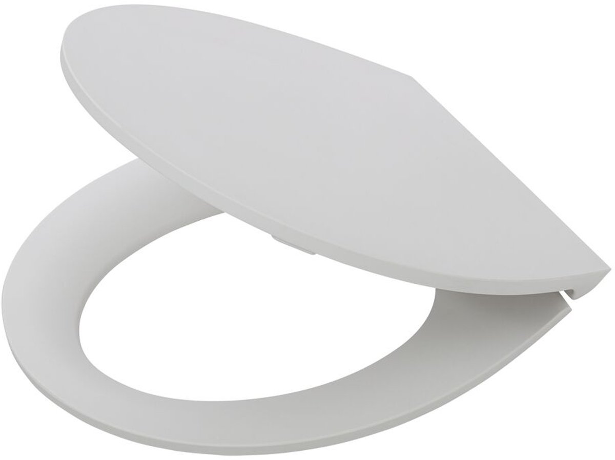 Tiger warren - wc bril - softclose - easy clean - mdf - wit