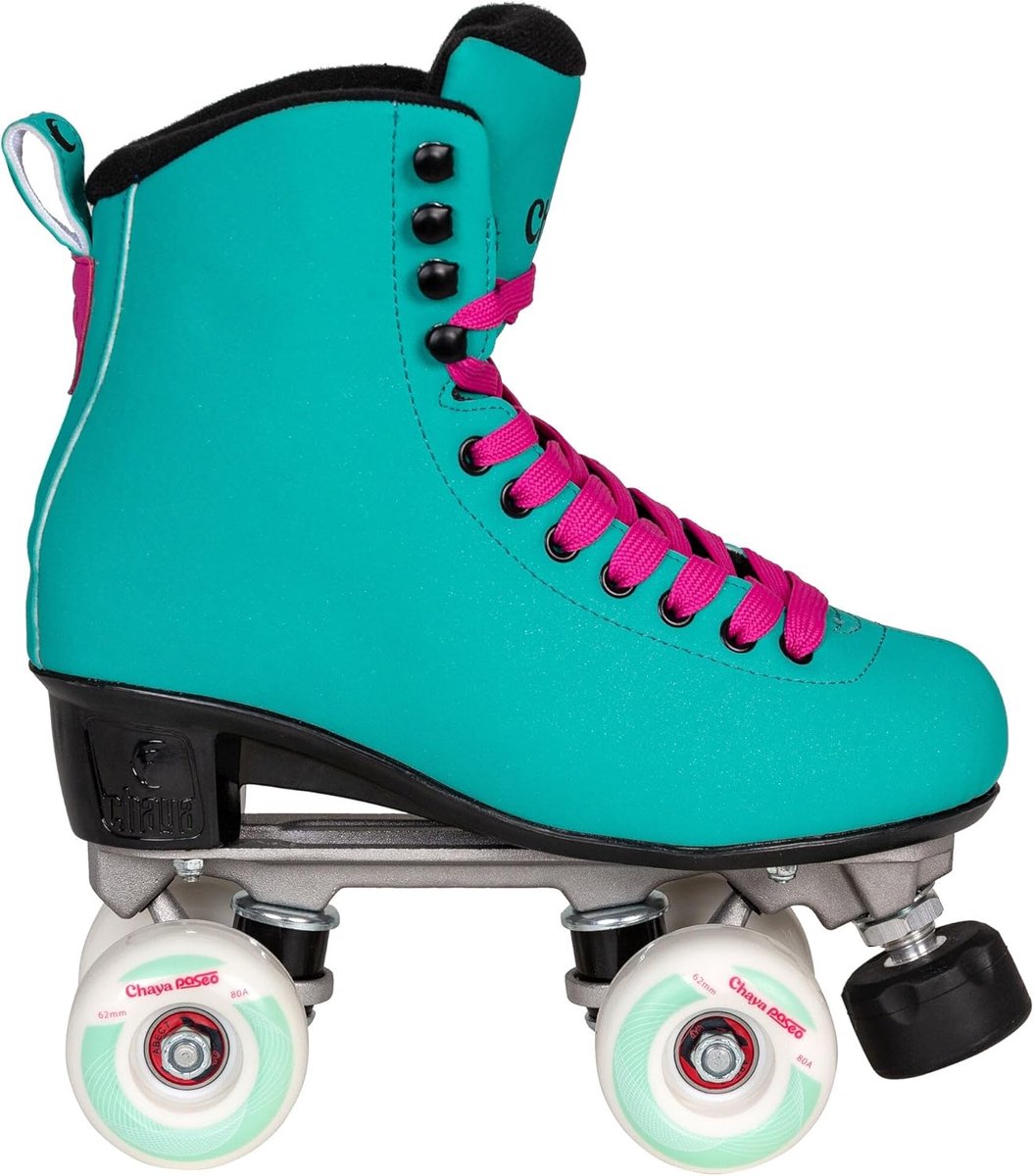 Comfortabele Platte Wielen Skates voor Dames - Turquoise