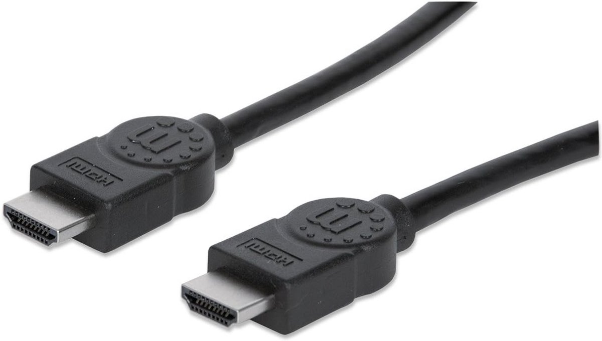 High Speed HDMI-kabel met Ethernet en Audio Return Channel (ARC) 10 meter Zwart